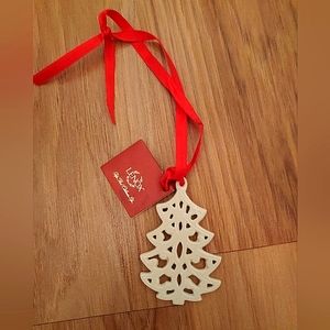 Lenox Holiday Christmas Charm Ornament Pierced Tree